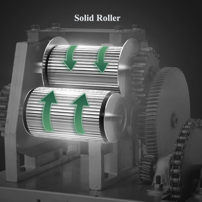 Electric Sugarcane Juicer Commercial Stainless Steel Fresh Press