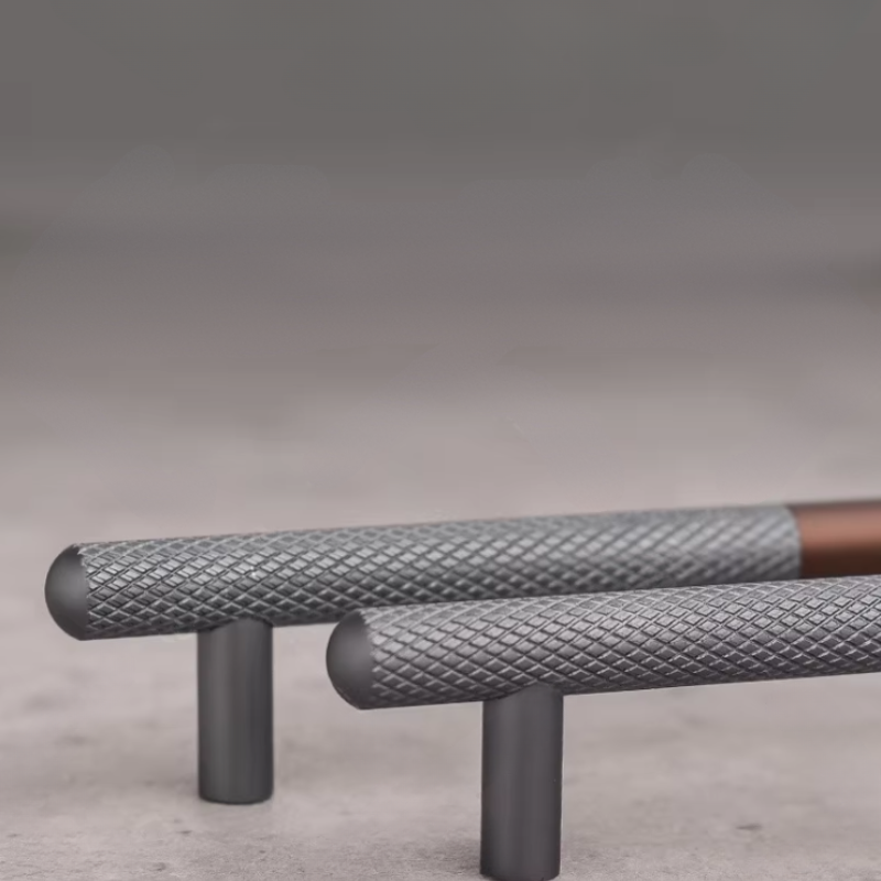 Elegant Cabinet Drawer Door Furniture Knurled Handle and Door Knob