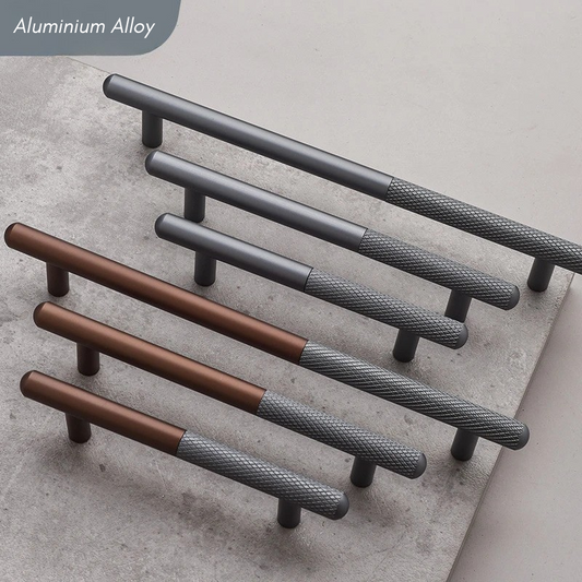 Elegant Cabinet Drawer Door Furniture Knurled Handle and Door Knob