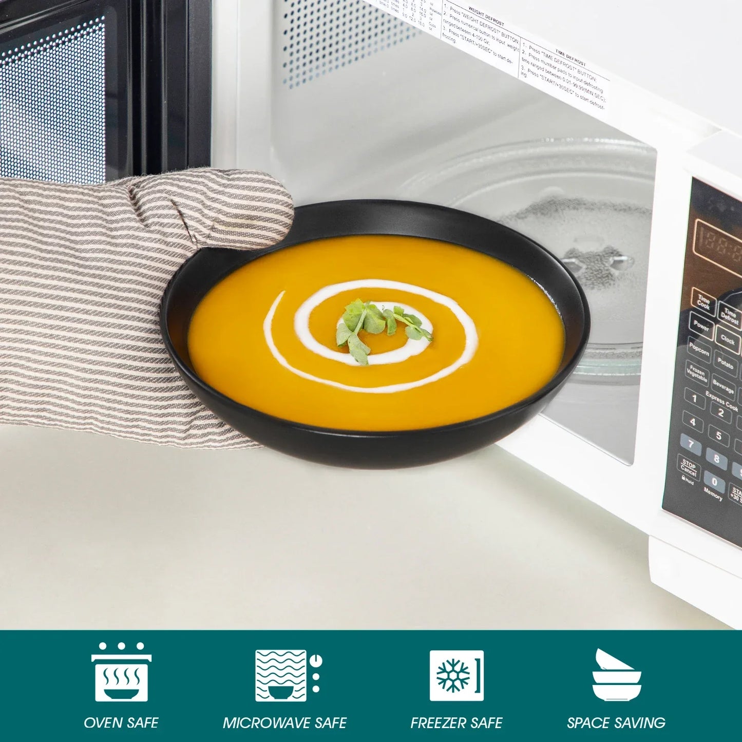 Elegant Ceramic Mediterranean Stoneware Dinner Set Kitchen Tableware