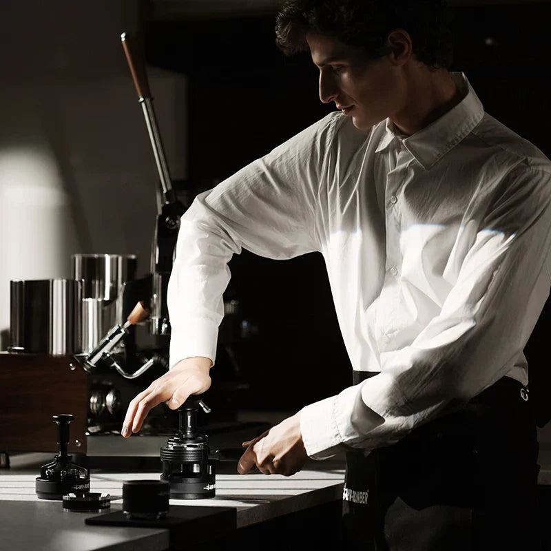 Espresso Tamper Impact Constant Pressure Stainless Steel Coffee Tamper