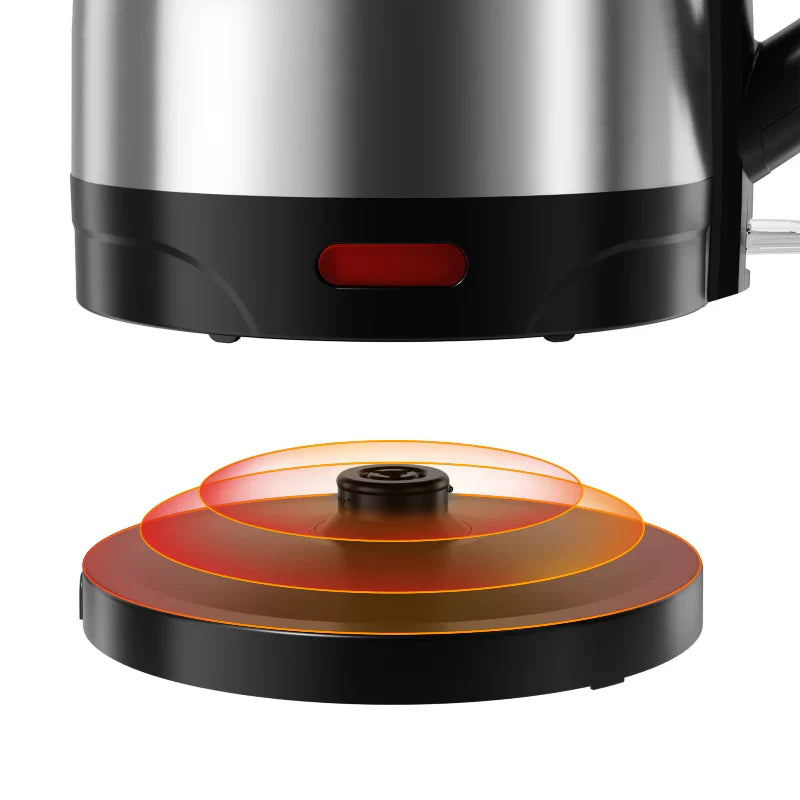 Fast Boiling Stainless Steel Electric Tea Kettle with LED Indicator