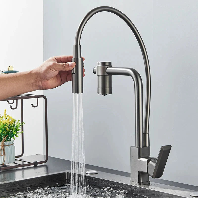 Filtered Kitchen Water Filter Faucets Percolator Water Kitchen Faucet