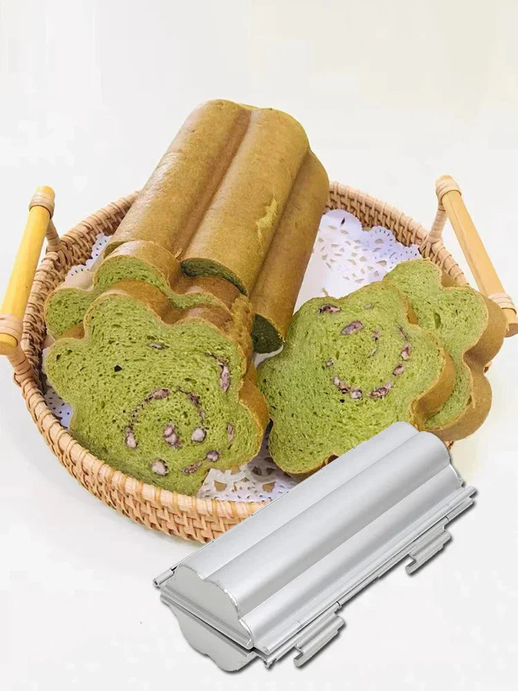 Flower Cylinder Shape Cookie Bread Mold Nonstick Mould Baking Tool