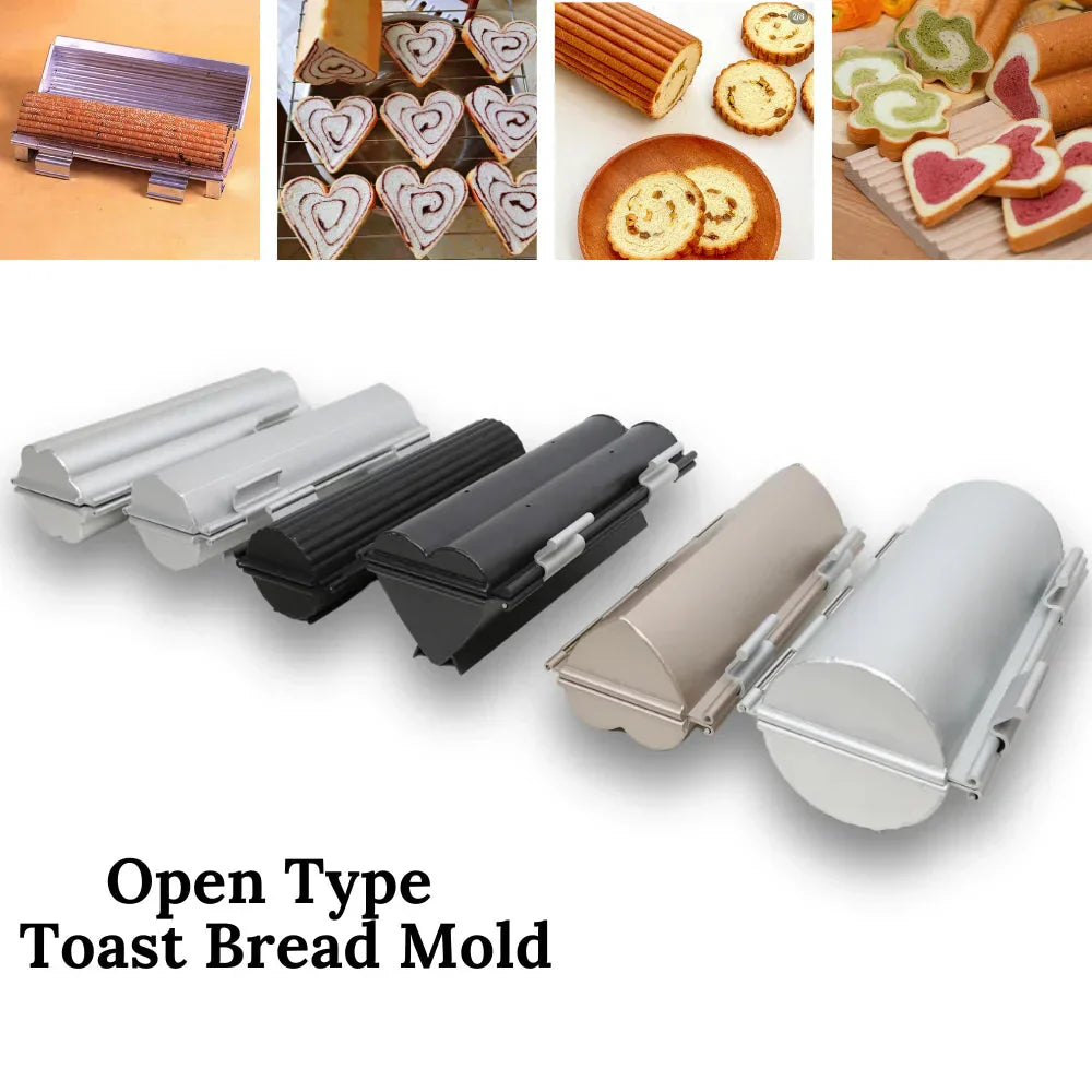 Flower Cylinder Shape Cookie Bread Mold Nonstick Mould Baking Tool