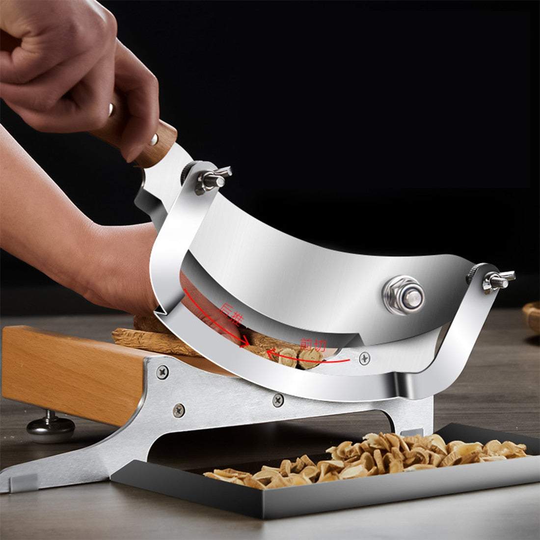 Ginseng Slicer Commercial Cutting Slicer Machine Medicinal Slice Cutter