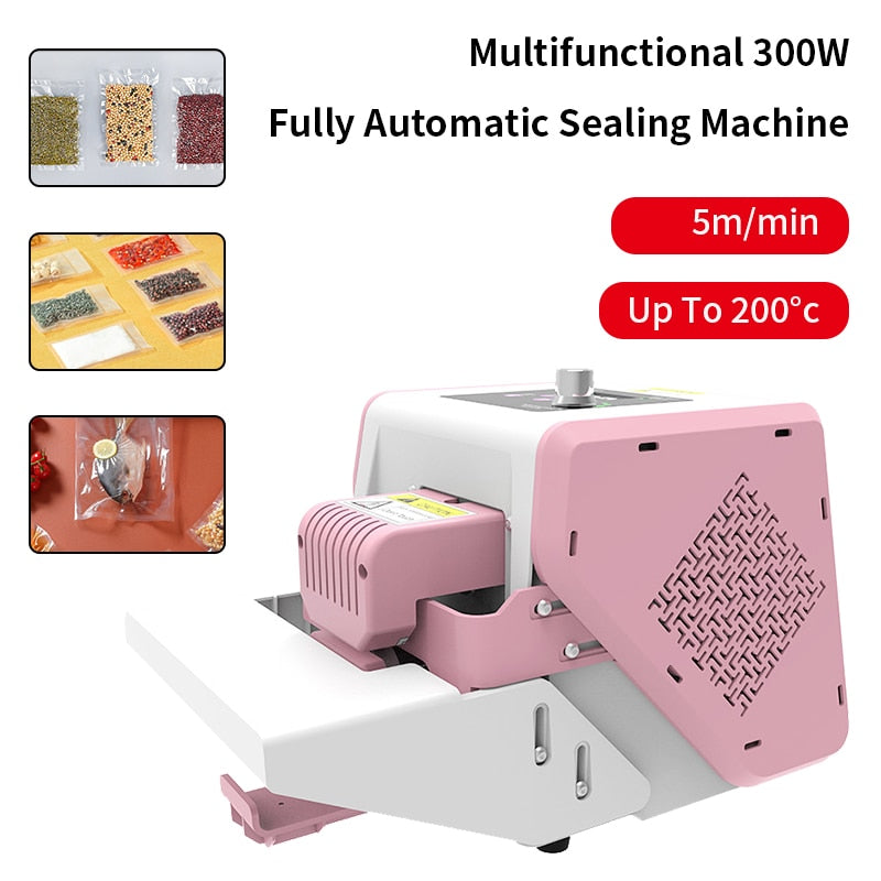 Heat Sealing Machine Thermal Plastic Fully Commercial Automatic Sealer
