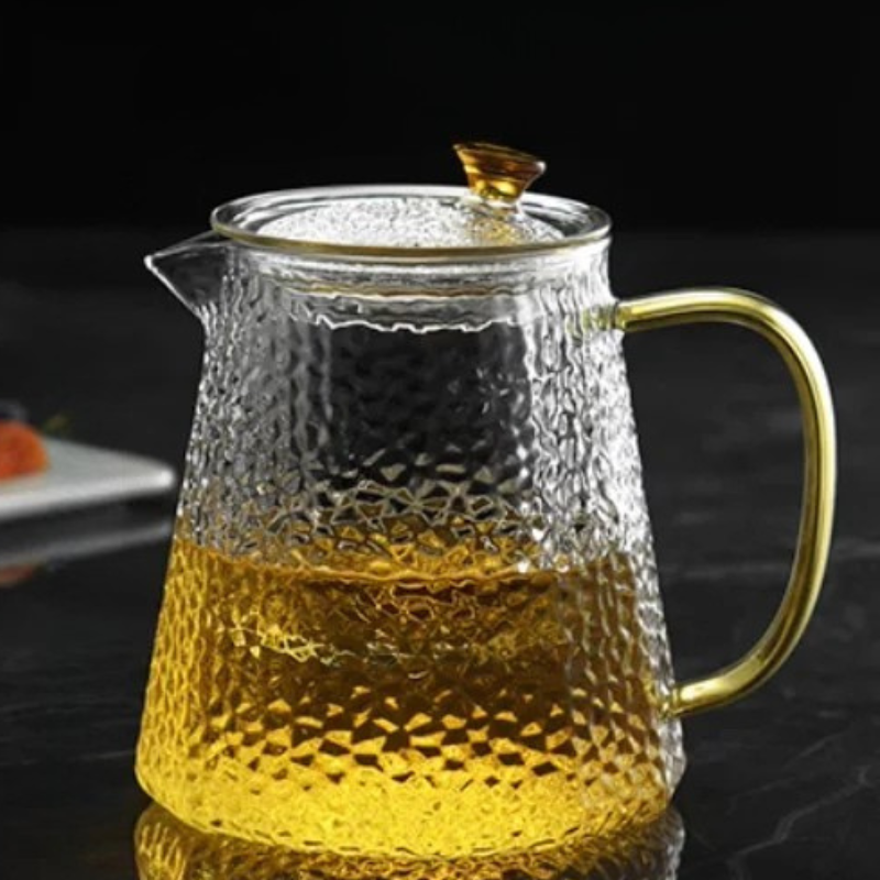 High Borosilicate Glass Teapot Heat Resistant Transparent Teaware