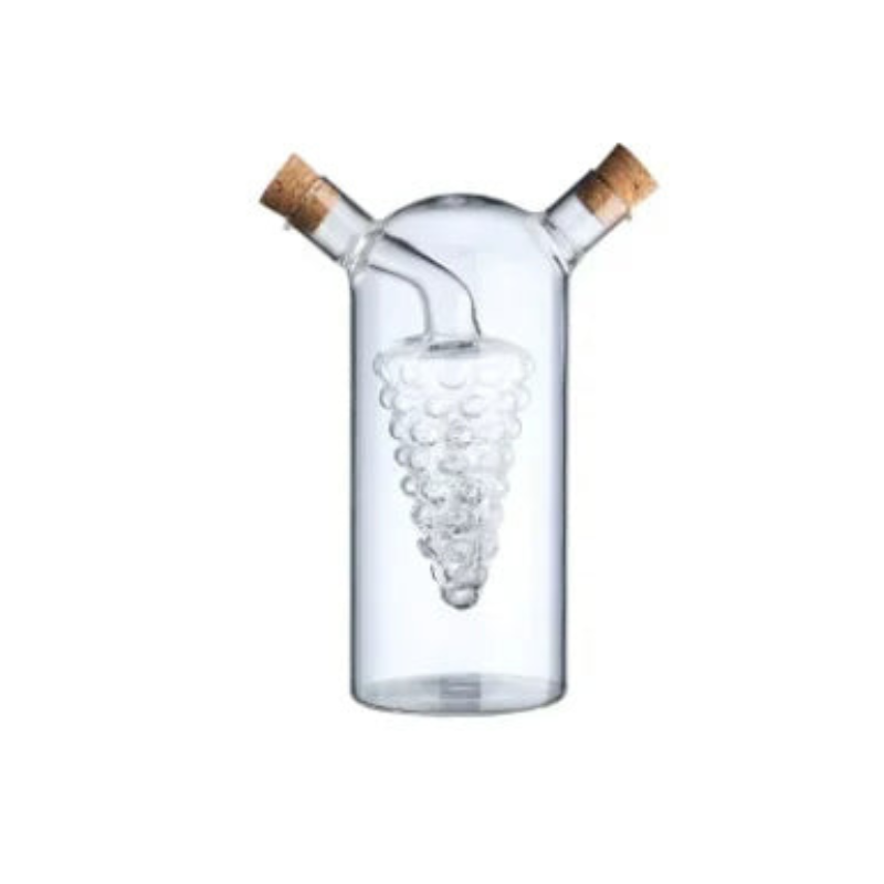 Kitchen Storage Sealed Bottles Double-layer 2-in-1 Glass Bottles