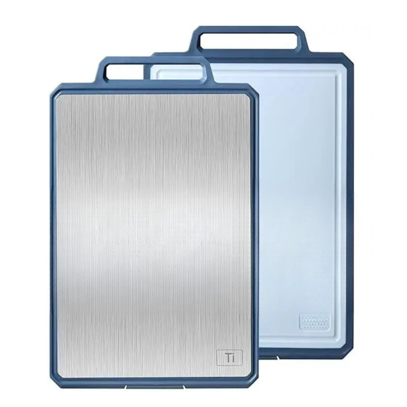 Large Titanium Cutting Boards Non Toxic Chopping Board with Handle