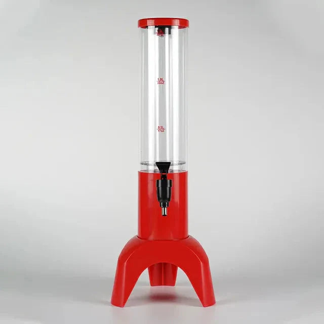 Luminous Beer Tower Drink Dispenser Beer Barrel Mimosa Tower with Light