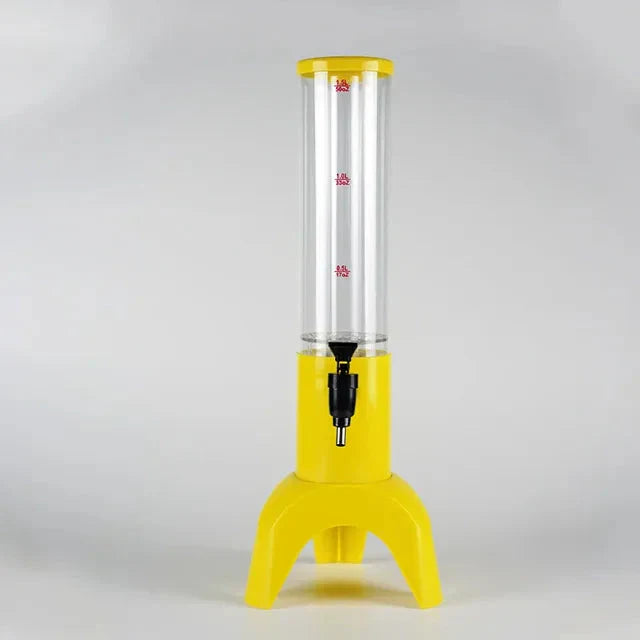 Luminous Beer Tower Drink Dispenser Beer Barrel Mimosa Tower with Light