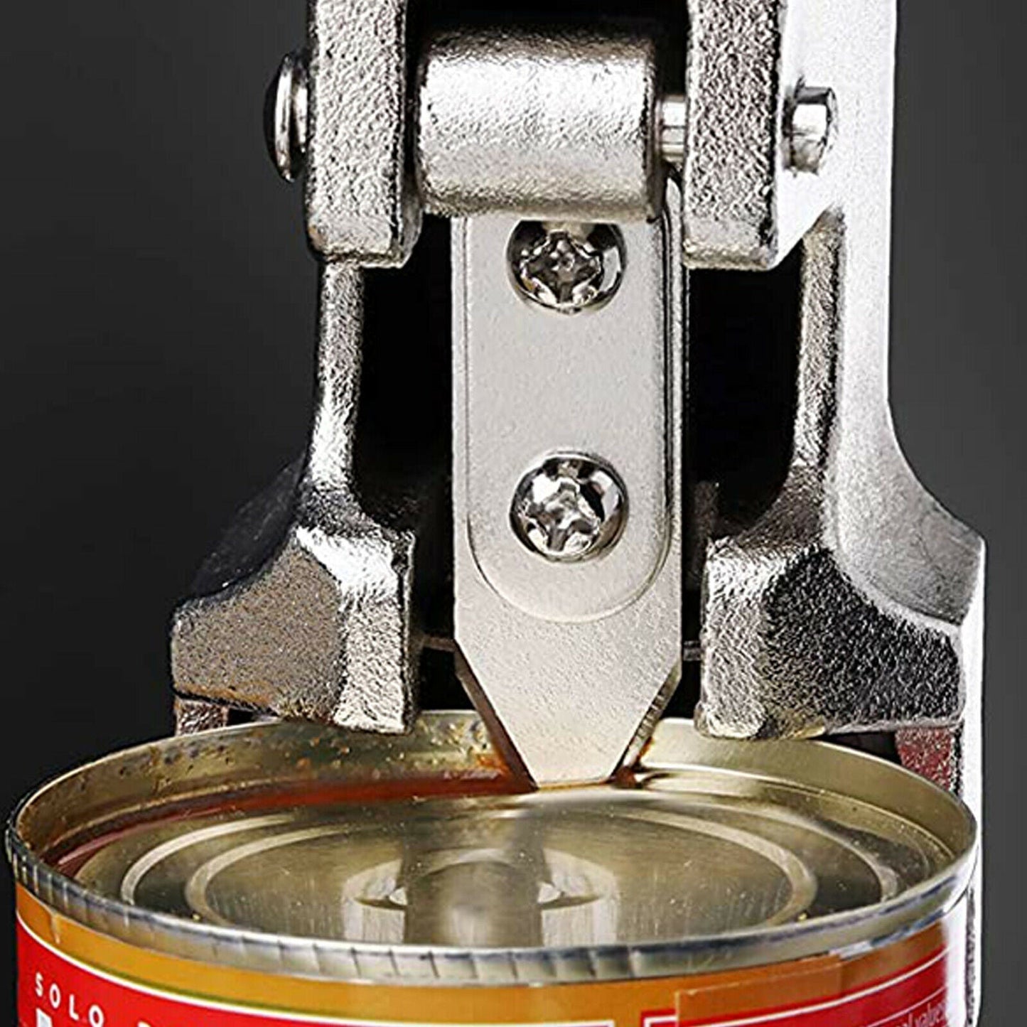 Manual Can Opener with Plated Steel Base for Kitchen Commercial
