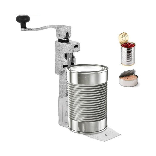 Manual Can Opener with Plated Steel Base for Kitchen Commercial