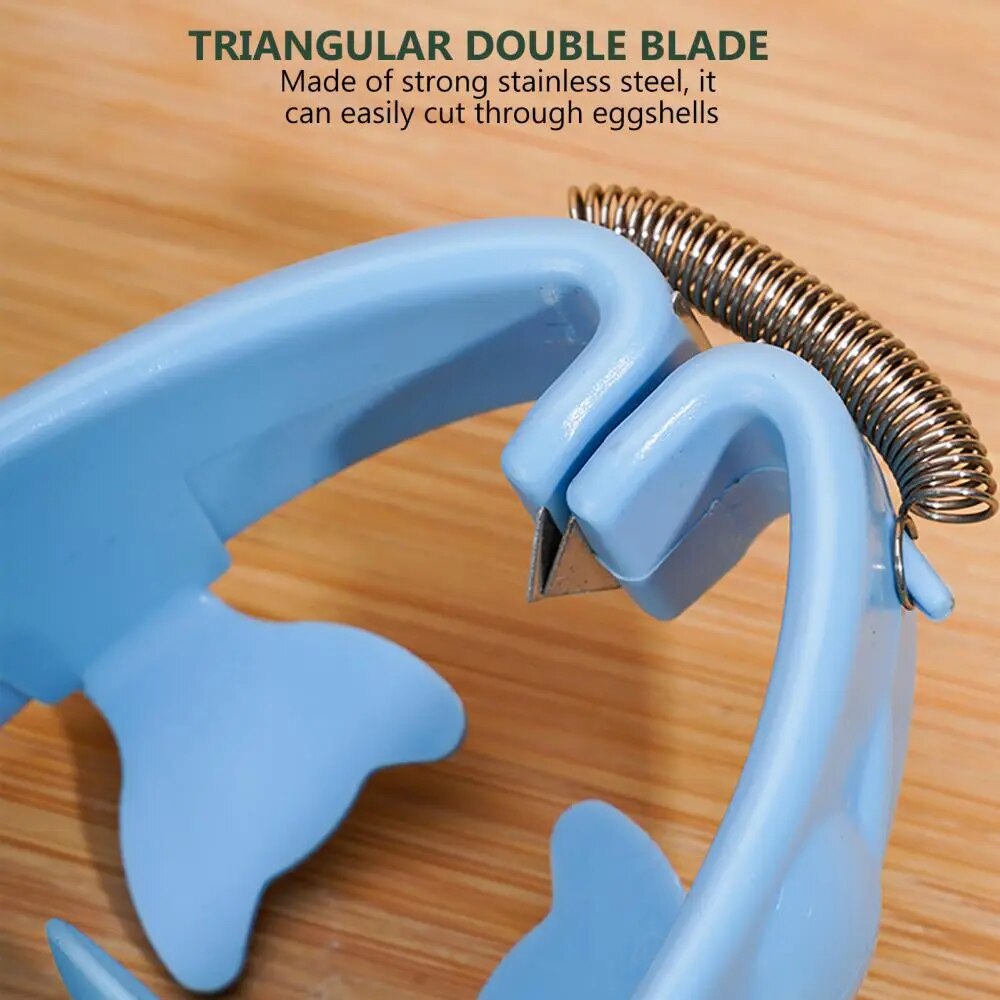 Manual Egg Tools Eggs White Yolk Separator Cutter Kitchenware Gadget