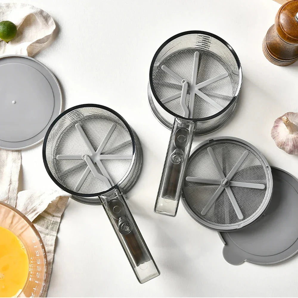 Measuring Cup Powder Mesh Sugar Sifter Powder Shaker Kitchen Tool