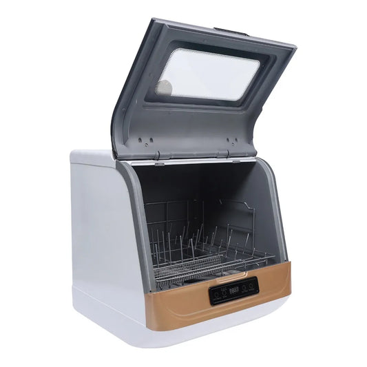 Mini Automatic Countertop Stainless Steel Dishwasher 3in1 Washing Mode