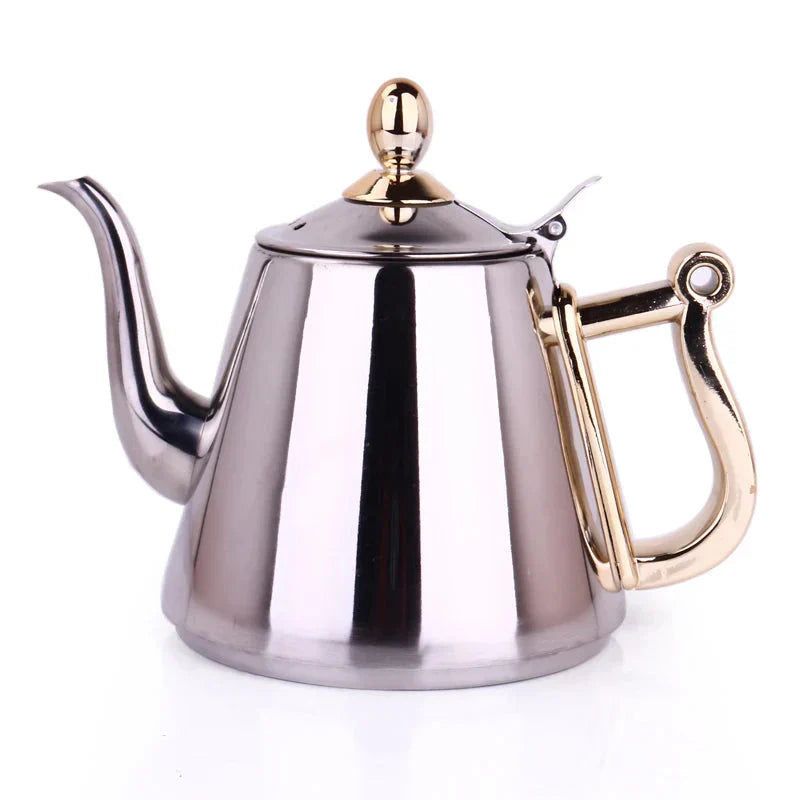 Mirror Surface Delicate Water Kettle Inner With Tea Filter Kettle