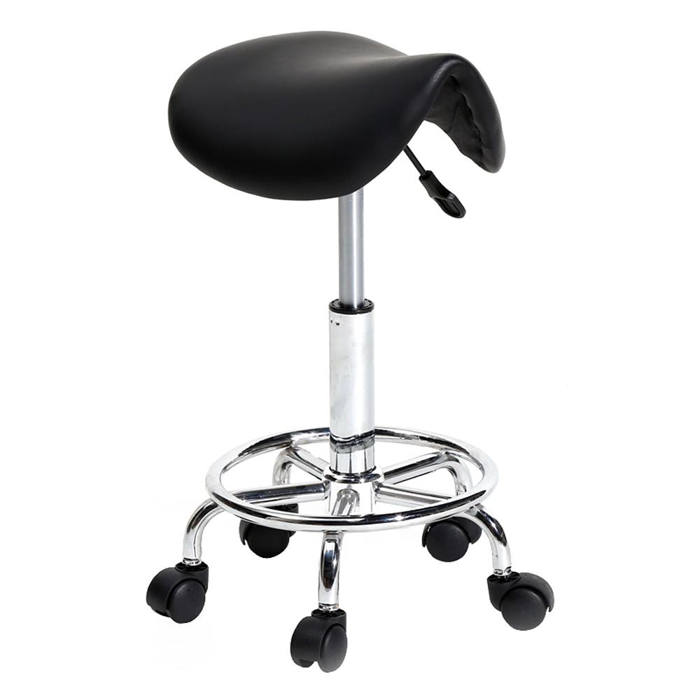 Modern Hydraulic Swivel Saddle Bar Stool