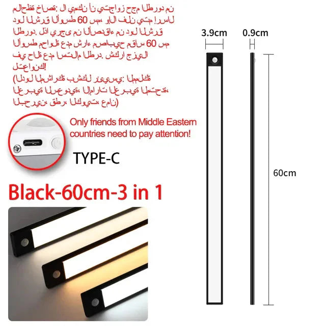 Motion Sensor night light Wireless Under Cabinet Lights For Kitchen