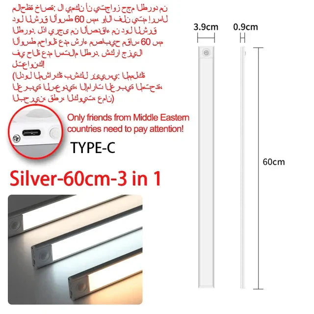 Motion Sensor night light Wireless Under Cabinet Lights For Kitchen