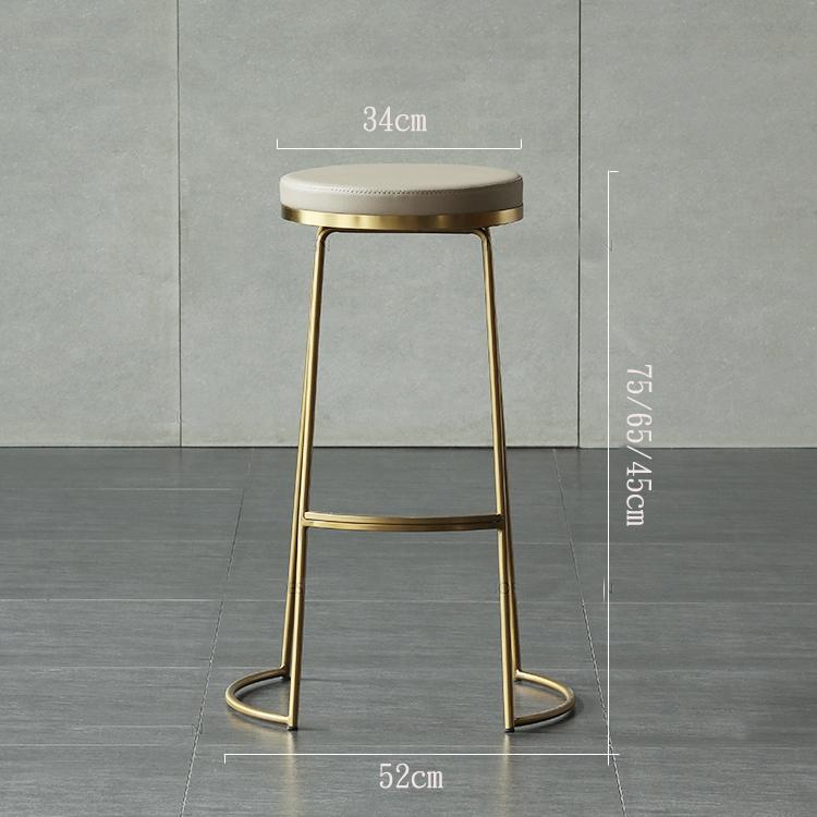 Nordic Iron Wrought Bar Dining Stool