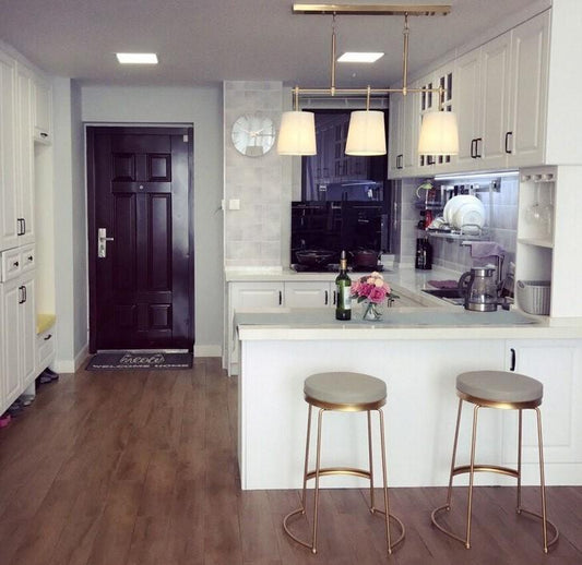 Nordic Iron Wrought Bar Dining Stool