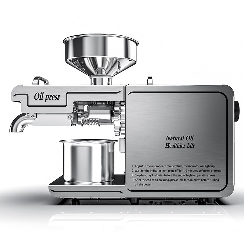 Oil Press Machine Automatic Cold Press Commercial Oil Extractor