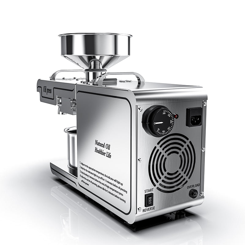 Oil Press Machine Automatic Cold Press Commercial Oil Extractor