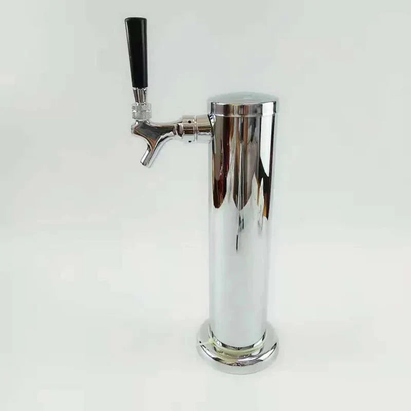 One Way Beer Tower With Beer Faucet Single Beer Tap Tower For Dispenser