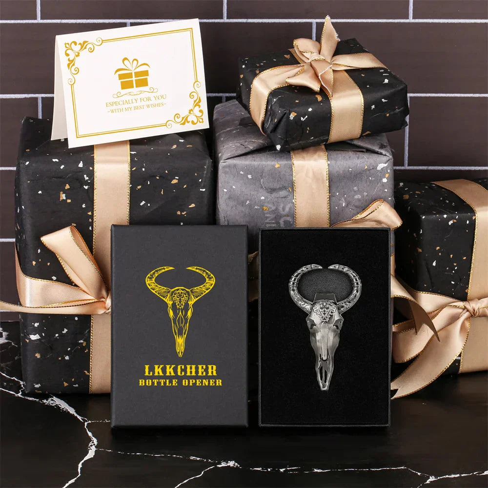 Ox Horn Metal Beer Bottle Opener Unique Creative Bottle Openers