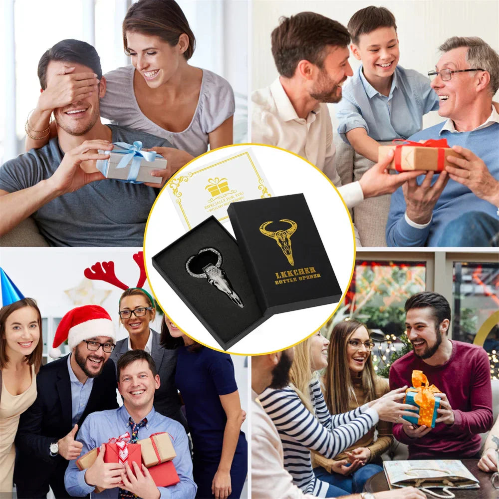 Ox Horn Metal Beer Bottle Opener Unique Creative Bottle Openers