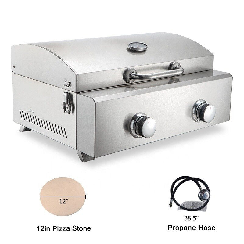 Pizza Oven Propane Gas Outside Desktop Commercial Outdoor Oven