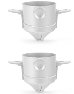 Portable Foldable Coffee Filter Stainless Steel Reusable Coffee Funnel