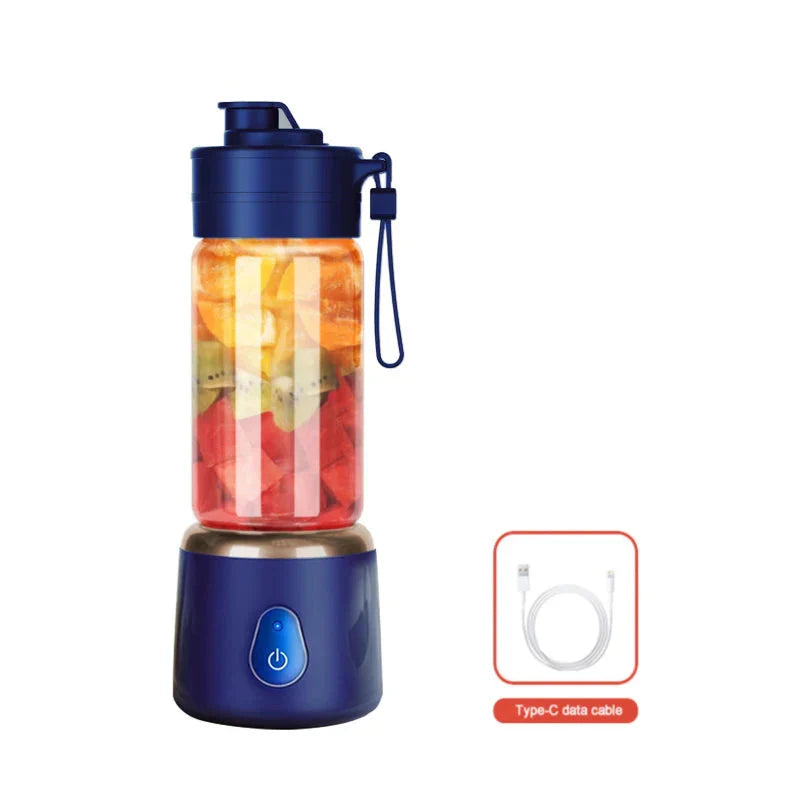 Portable USB Charge Electric Juicer Mini Blender Fruit Squeezer Mixer