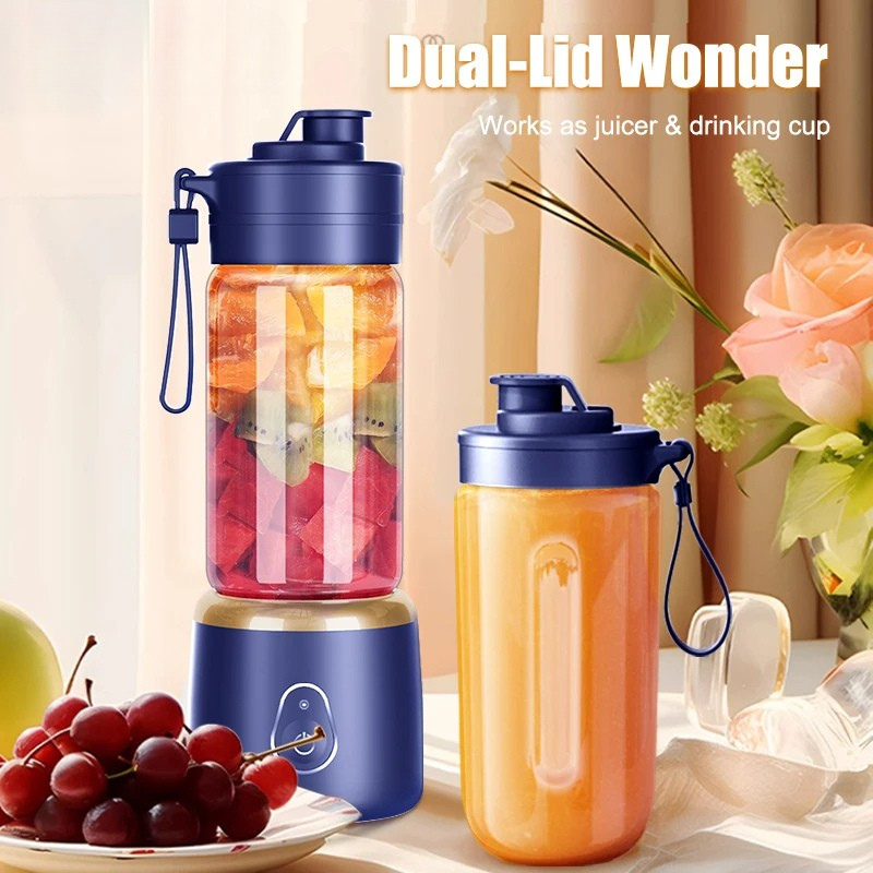 Portable USB Charge Electric Juicer Mini Blender Fruit Squeezer Mixer