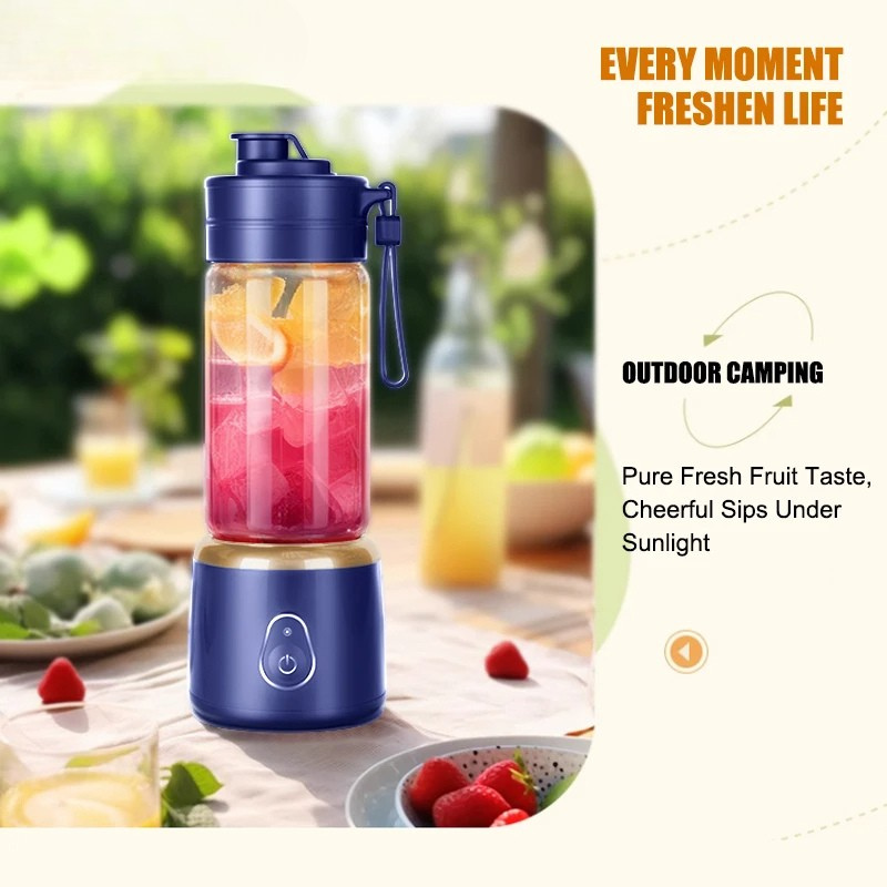 Portable USB Charge Electric Juicer Mini Blender Fruit Squeezer Mixer