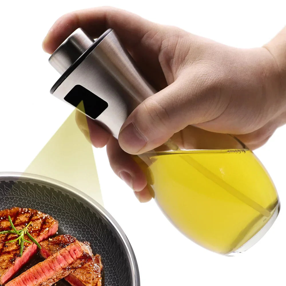 Premium Glass Oil Sprayer Dispenser for Cooking BBQ and Air Fryer
