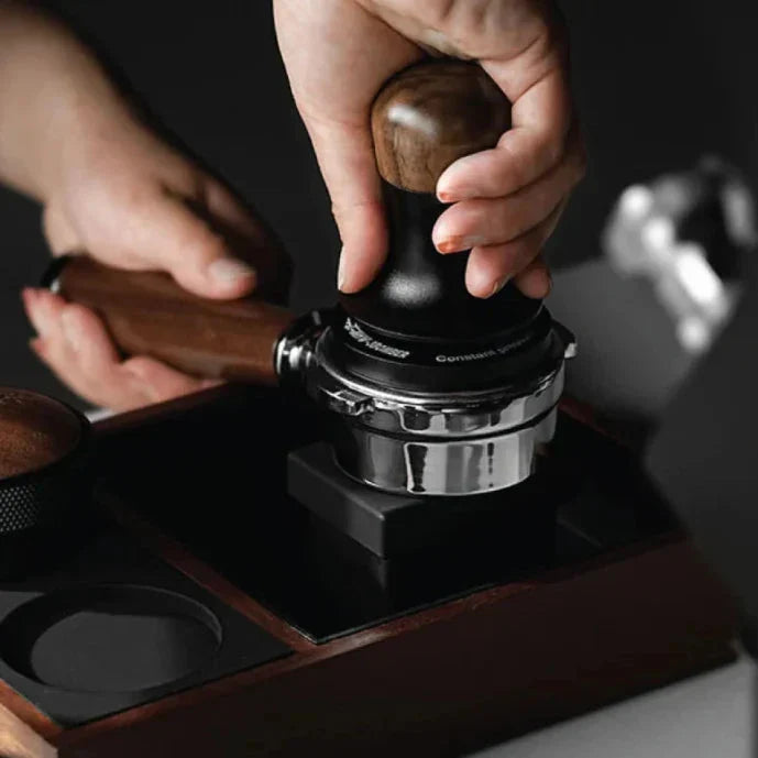 Pressure Coffee Tamper Espresso Accessory Spring Loaded Barista Tool