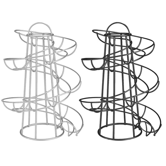 Spiral Egg Rack Egg Stand Multi-functional Metal Spiral Egg Basket