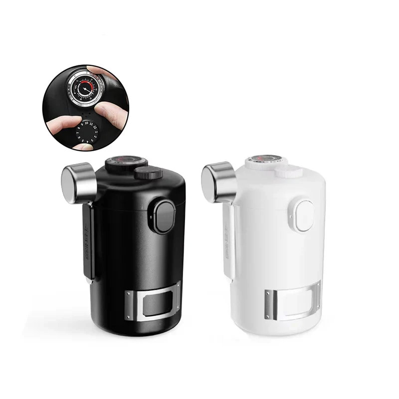 Stainless Steel Coffee Beans Canister Airtight Sealed with Spoon