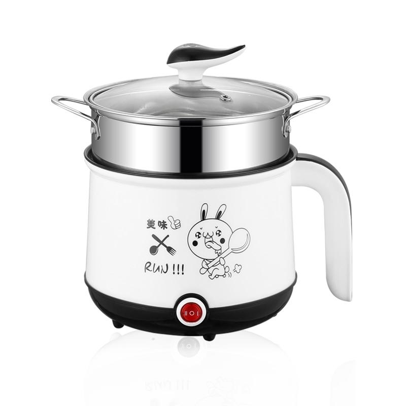 Stainless Steel Double Layer Mini Rice Cooker with Non-Stick Coating