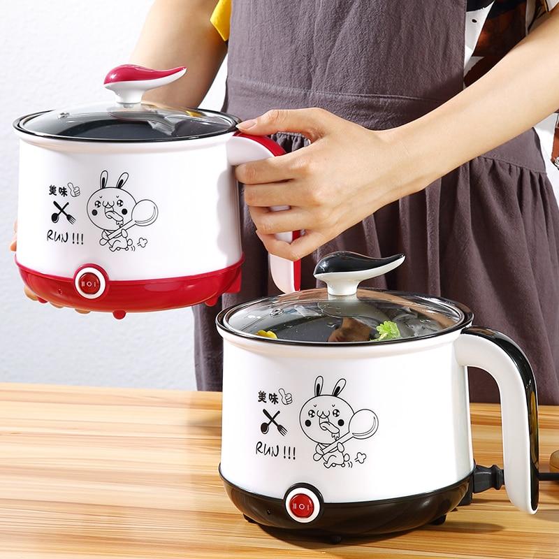 Stainless Steel Double Layer Mini Rice Cooker with Non-Stick Coating