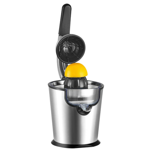 Stainless Steel Electric Citrus Juicer Squeezer with Two Size Cones
