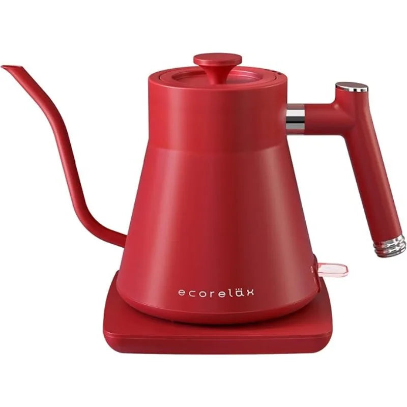 Stainless Steel Interior with Leak Proof Gooseneck Electric Tea Kettle