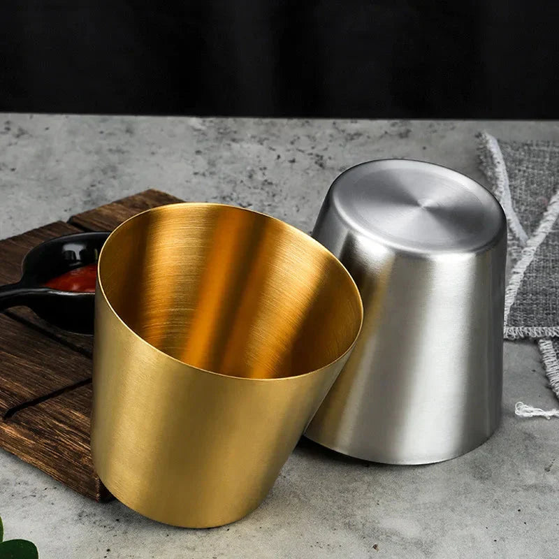 Stainless Steel Kitchen Dipping Sauce Bowl Seasoning Dish Bowl