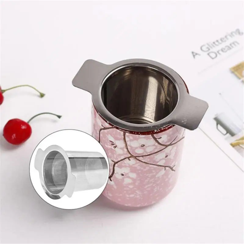 Stainless Steel Tea Leak Filter Reusable Tea Infuser Teapot Strainer