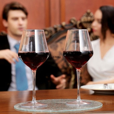 Transparent Unbreakable Silicone Plastic Wine Glass Goblet Cups