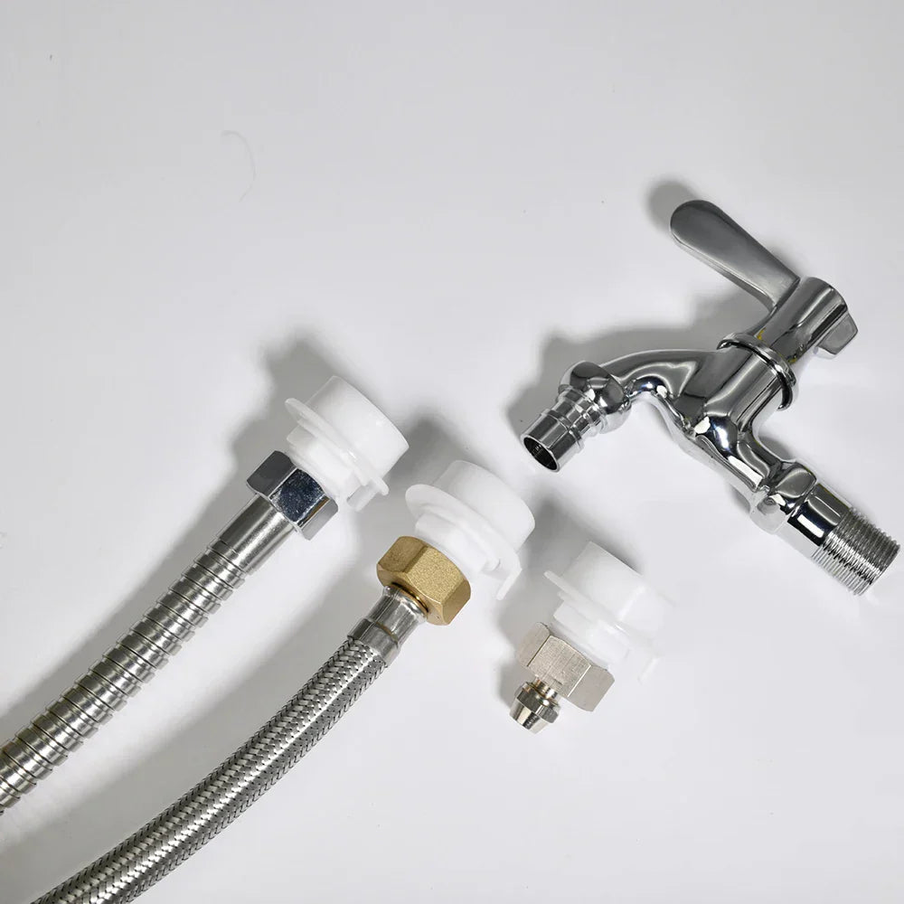 Universal Water Faucet Hose Connector Quick Connect Fitting Tap Adapter