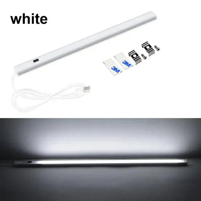 USB LED Bar Light Strip 5V Hand Scan Motion Sensor Kitchen Lamp